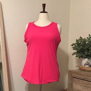 Lane Bryant High Neck Ribbed Tank